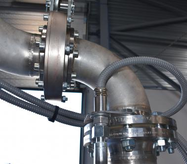 Rotary union for loading arm, Pacquet, food industry Rotary union for loading arm, Pacquet, food industry